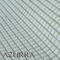 Azurra Craft Mini Lilac 1cm x 1cm vitreous glass mosaics. Paper bonded so ideal for artists and great value at only 3.18 ex VAT per 841 tile sheet.