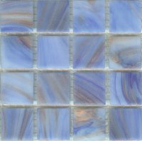 Azurra Mid Blue Marble effect with Gold 2cm x 2cm vitreous glass mosaics. Only 74.75 ex VAT per 1.07 sq m (or 8.93 ex VAT per 225 tile sheet)