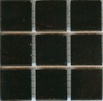Azurra Original Black 2cm x 2cm vitreous glass mosaics. Only 25.49 ex VAT per 1.07 sq m (or 3.82 ex VAT per 225 tile sheet)