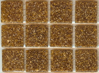 Azurra Original Dark Honey / Brown 2cm x 2cm vitreous glass mosaics. Only 20.85 ex VAT per 1.07 sq m (or 3.12 ex VAT per 225 tile sheet)