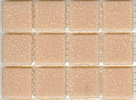 Azurra Original Salmon 2cm x 2cm vitreous glass mosaics. Only 20.85 ex VAT per 1.07 sq m (or 3.12 ex VAT per 225 tile sheet)