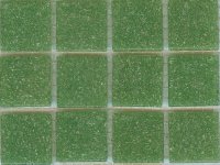 Azurra Original Mid Green 2cm x 2cm vitreous glass mosaics. Only 19.85 ex VAT per 1.07 sq m (or 2.98 ex VAT per 225 tile sheet)